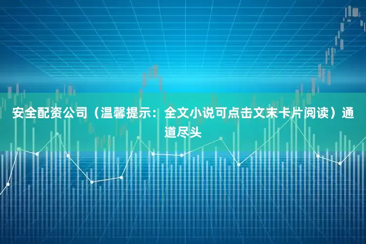 安全配资公司（温馨提示：全文小说可点击文末卡片阅读）通道尽头